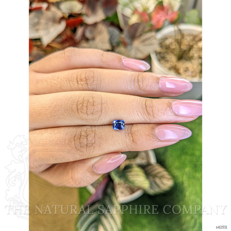 1.07 Ct. Blue Sapphire from Ceylon (Sri Lanka)