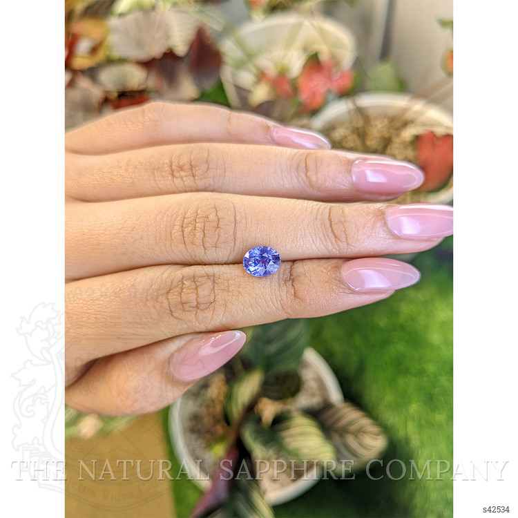 2.01 Ct. Violet Sapphire from Ceylon (Sri Lanka)