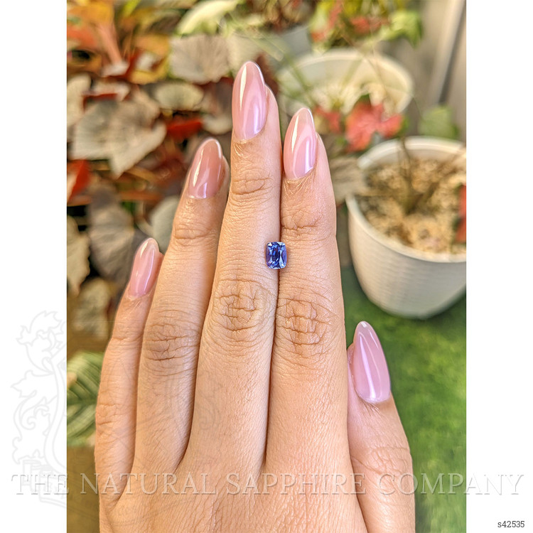 0.97 Ct. Blue Sapphire from Ceylon (Sri Lanka)