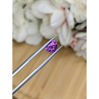 1.18 Ct. Pinkish Purple Sapphire from Ceylon (Sri Lanka) Life Style