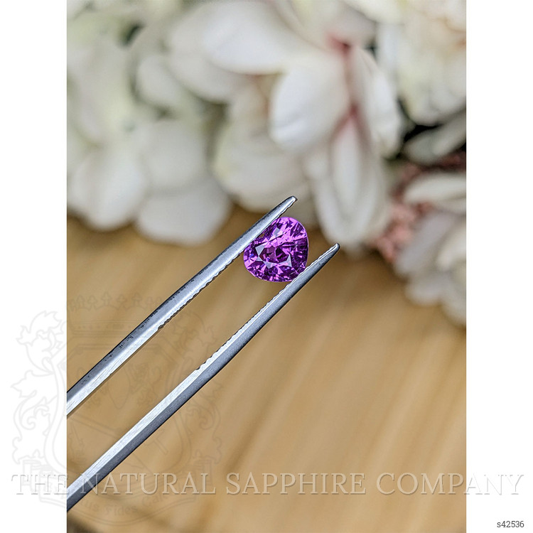1.18 Ct. Pinkish Purple Sapphire from Ceylon (Sri Lanka)