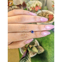 0.65 Ct. Color Change Sapphire from Ceylon (Sri Lanka) Life Style