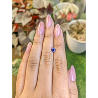 0.65 Ct. Color Change Sapphire from Ceylon (Sri Lanka) Life Style