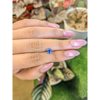 1.06 Ct. Blue Sapphire from Ceylon (Sri Lanka) Life Style