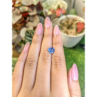 2.05 Ct. Blue Sapphire from Ceylon (Sri Lanka) Life Style
