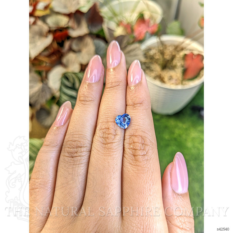 2.05 Ct. Blue Sapphire from Ceylon (Sri Lanka)