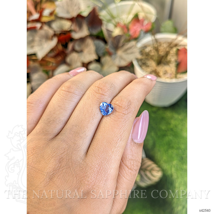 2.05 Ct. Blue Sapphire from Ceylon (Sri Lanka)