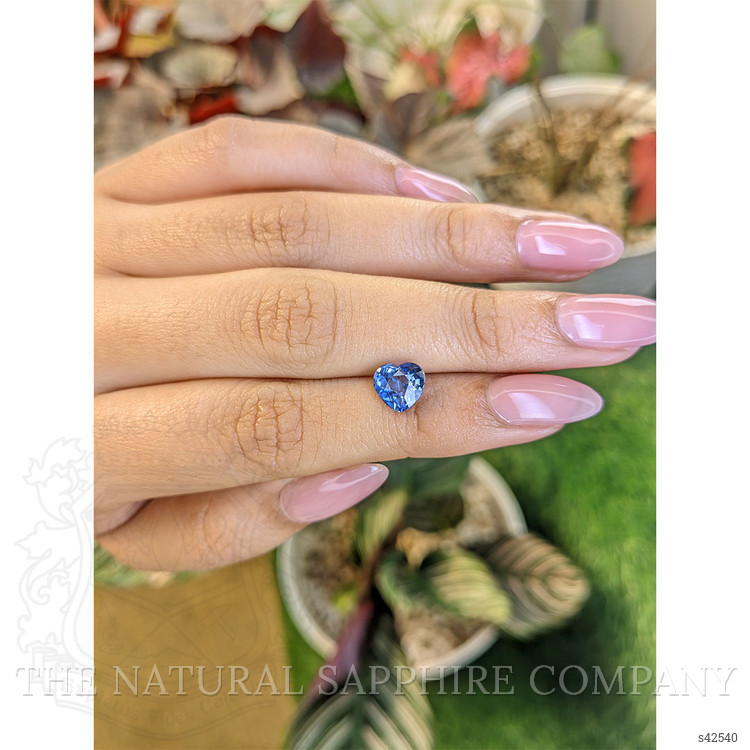 2.05 Ct. Blue Sapphire from Ceylon (Sri Lanka)