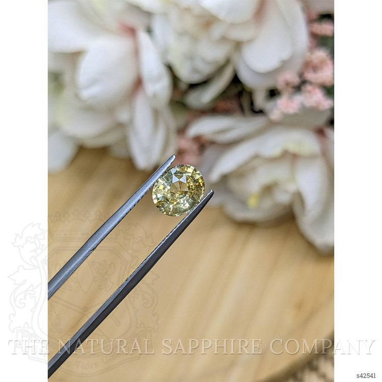 2.03 Ct. Yellow Sapphire from Ceylon (Sri Lanka)