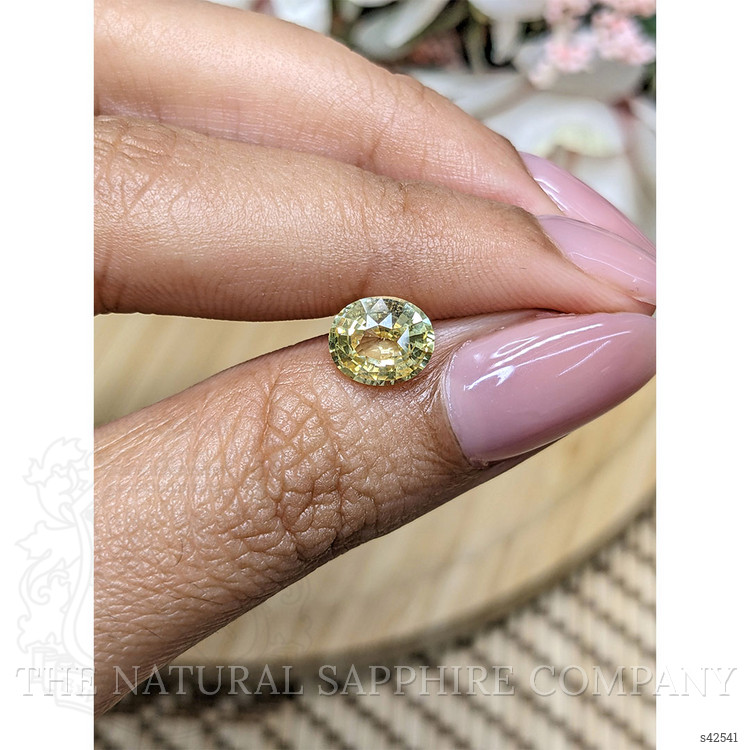 2.03 Ct. Yellow Sapphire from Ceylon (Sri Lanka)