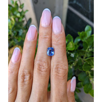 2.80 Ct. Blue Sapphire from Ceylon (Sri Lanka) Life Style