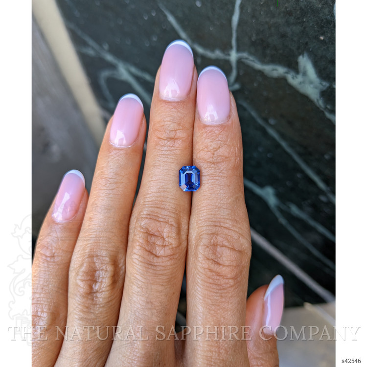 1.54 Ct. Blue Sapphire from Ceylon (Sri Lanka)