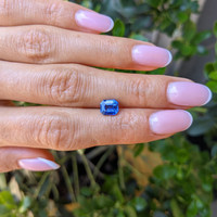 1.54 Ct. Blue Sapphire from Ceylon (Sri Lanka) Life Style