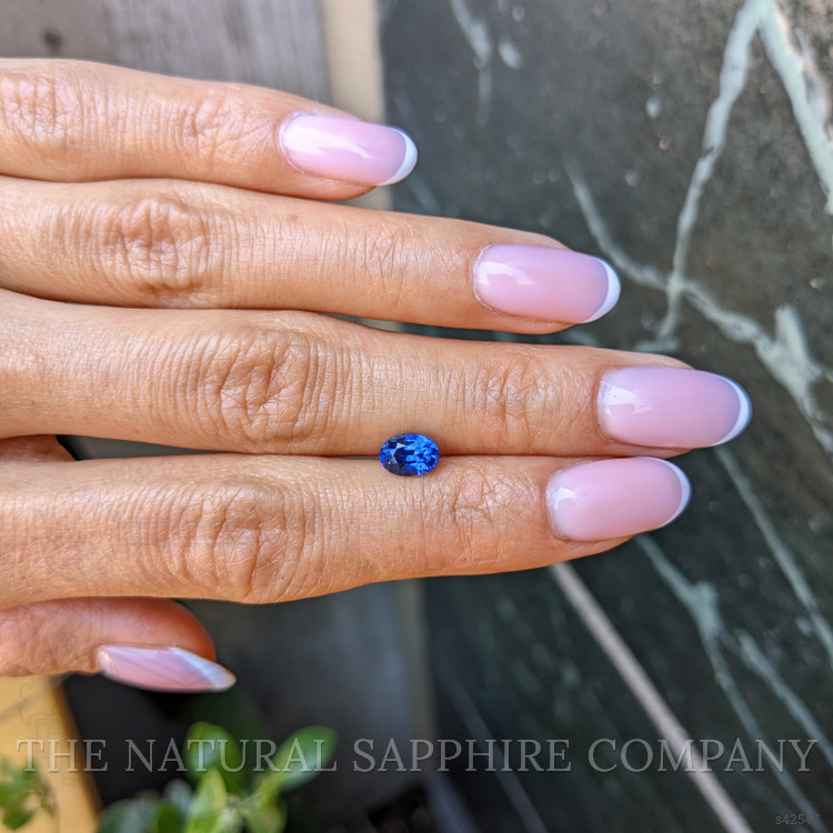 1.11 Ct. Blue Sapphire from Ceylon (Sri Lanka)