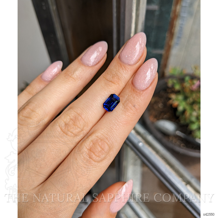 3.03 Ct. Blue Sapphire from Ceylon (Sri Lanka)