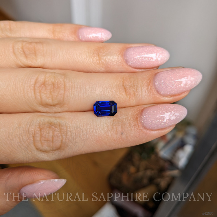 3.03 Ct. Blue Sapphire from Ceylon (Sri Lanka)