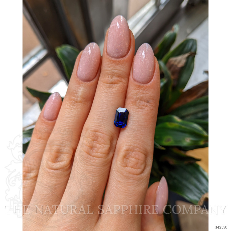 3.03 Ct. Blue Sapphire from Ceylon (Sri Lanka)