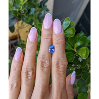 2.15 Ct. Blue Sapphire from Ceylon (Sri Lanka) Life Style
