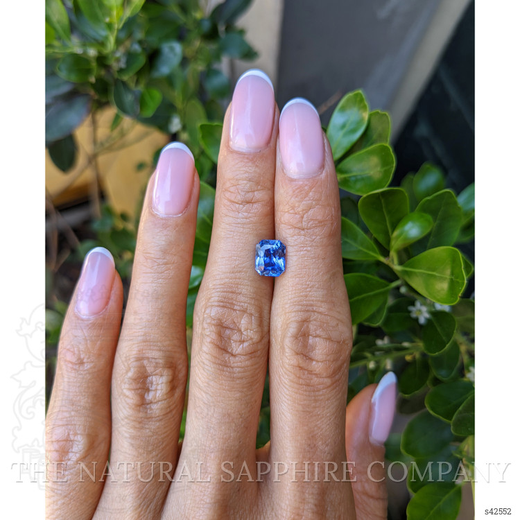 2.15 Ct. Blue Sapphire from Ceylon (Sri Lanka)