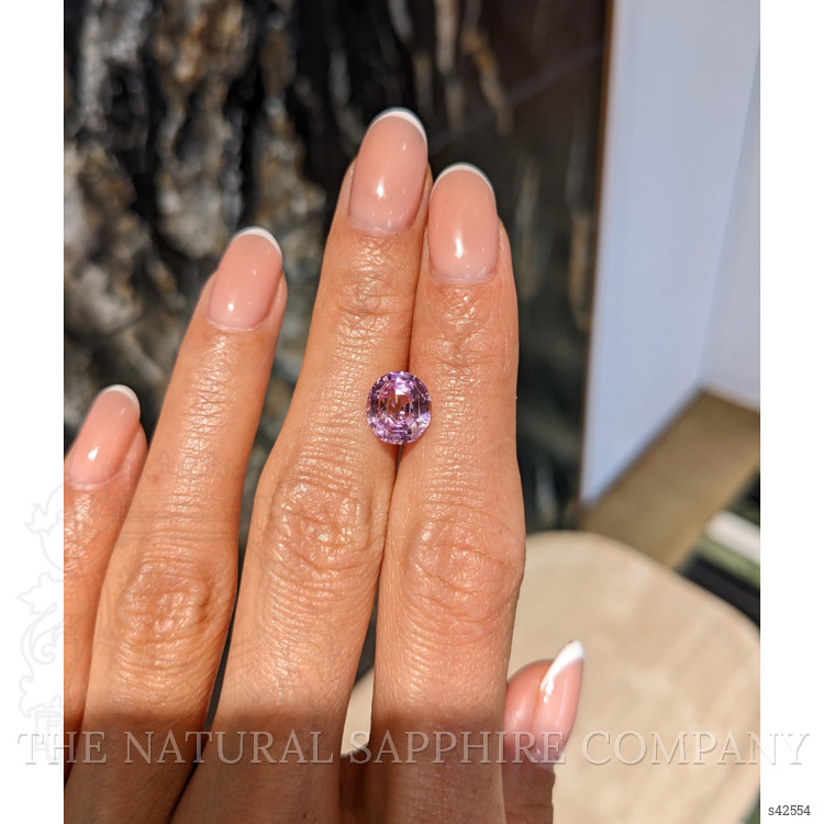 3.03 Ct. Pink Sapphire from Ceylon (Sri Lanka)