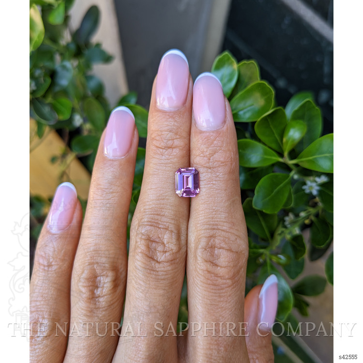 2.06 Ct. Purple Sapphire from Ceylon (Sri Lanka)