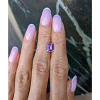 2.06 Ct. Purple Sapphire from Ceylon (Sri Lanka) Life Style