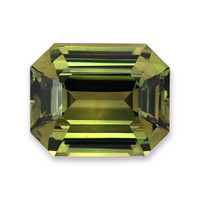 3.53 Ct. Yellowish Green Sapphire from Madagascar Video