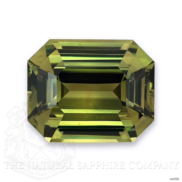3.53 Ct. Yellowish Green Sapphire from Madagascar