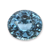 2.89 Ct. Greenish Blue Sapphire from Madagascar Video