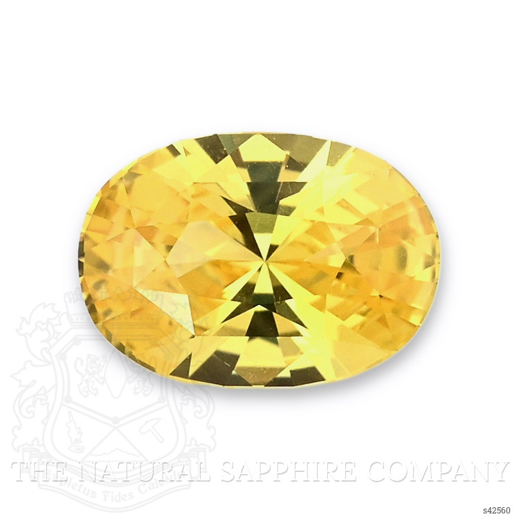 2.03 Ct. Yellow Sapphire from Ceylon (Sri Lanka)