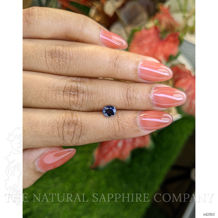 1.00 Ct. Blue Sapphire from Ceylon (Sri Lanka)