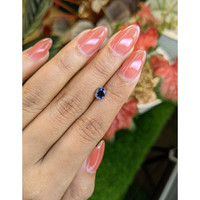 1.00 Ct. Blue Sapphire from Ceylon (Sri Lanka) Life Style