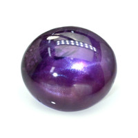 1.40 Ct. Pinkish Purple Star Sapphire from Ceylon (Sri Lanka) Video