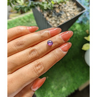 1.40 Ct. Pinkish Purple Star Sapphire from Ceylon (Sri Lanka) Life Style