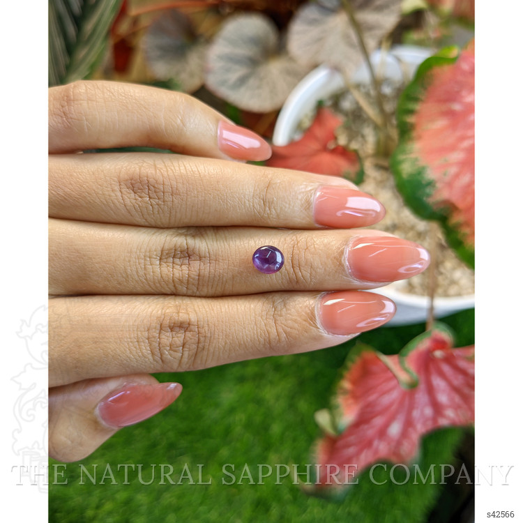 1.40 Ct. Pinkish Purple Star Sapphire from Ceylon (Sri Lanka)