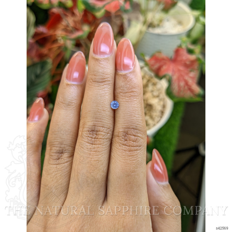 0.26 Ct. Blue Sapphire from Ceylon (Sri Lanka)