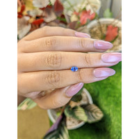 0.68 Ct. Blue Sapphire from Ceylon (Sri Lanka) Life Style
