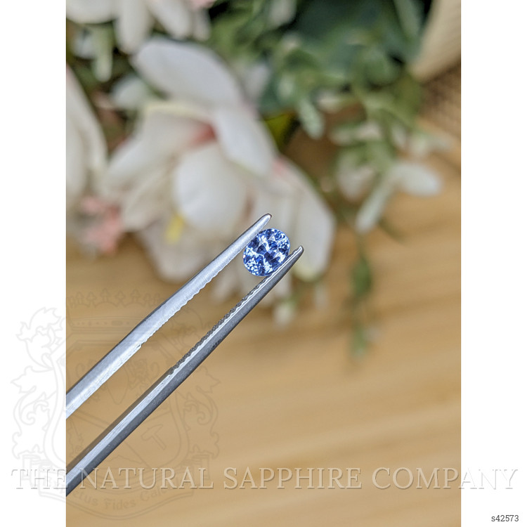 0.53 Ct. Blue Sapphire from Ceylon (Sri Lanka)