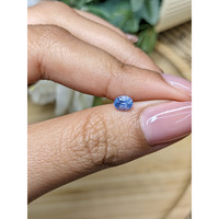 0.56 Ct. Blue Sapphire from Ceylon (Sri Lanka) Life Style