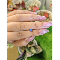 0.53 Ct. Blue Sapphire from Ceylon (Sri Lanka) Life Style
