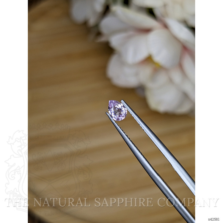 0.48 Ct. Pinkish Purple Sapphire from Ceylon (Sri Lanka)
