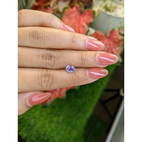 0.92 Ct. Purple Sapphire from Ceylon (Sri Lanka) Life Style