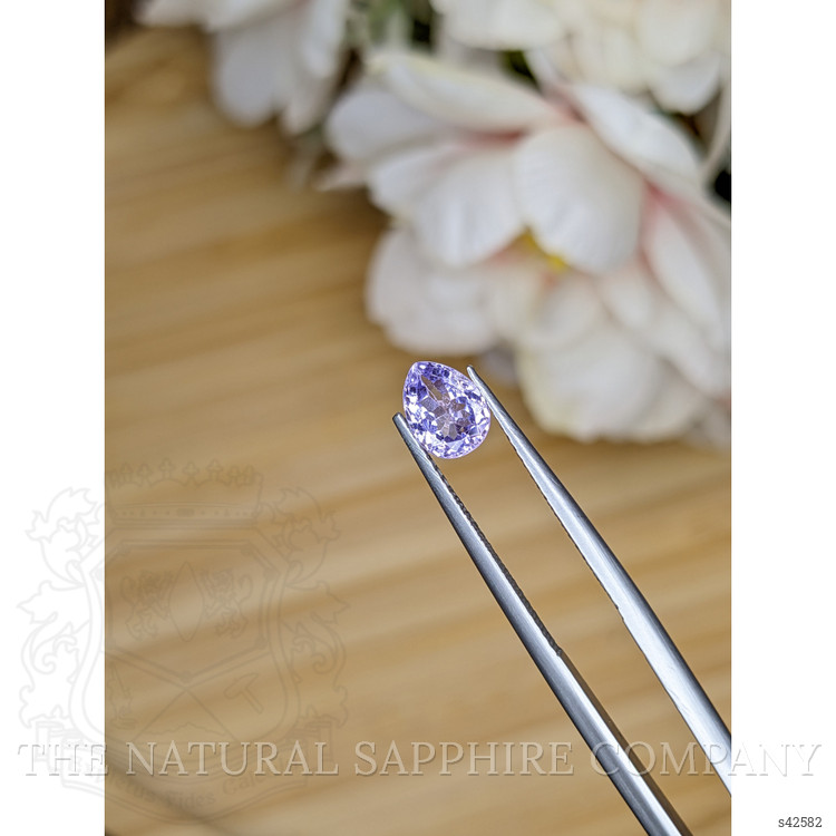 0.92 Ct. Purple Sapphire from Ceylon (Sri Lanka)