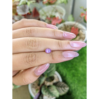 1.19 Ct. Pinkish Purple Star Sapphire from Ceylon (Sri Lanka) Life Style