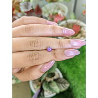 1.30 Ct. Pinkish Purple Star Sapphire from Ceylon (Sri Lanka) Life Style