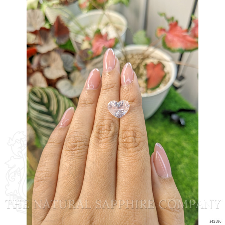 6.27 Ct. Peach Sapphire from Ceylon (Sri Lanka)