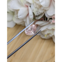 6.27 Ct. Peach Sapphire from Ceylon (Sri Lanka) Life Style
