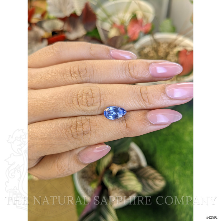 2.61 Ct. Blue Sapphire from Ceylon (Sri Lanka)