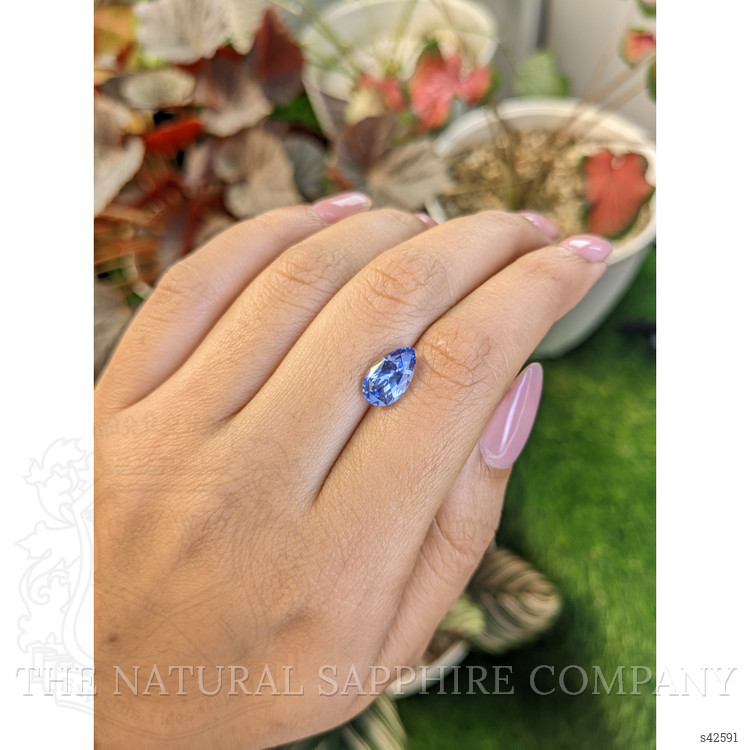 2.61 Ct. Blue Sapphire from Ceylon (Sri Lanka)