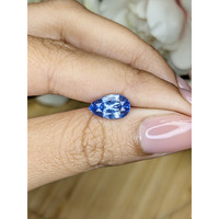 2.61 Ct. Blue Sapphire from Ceylon (Sri Lanka) Life Style